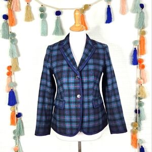 Talbots Plaid Blazer